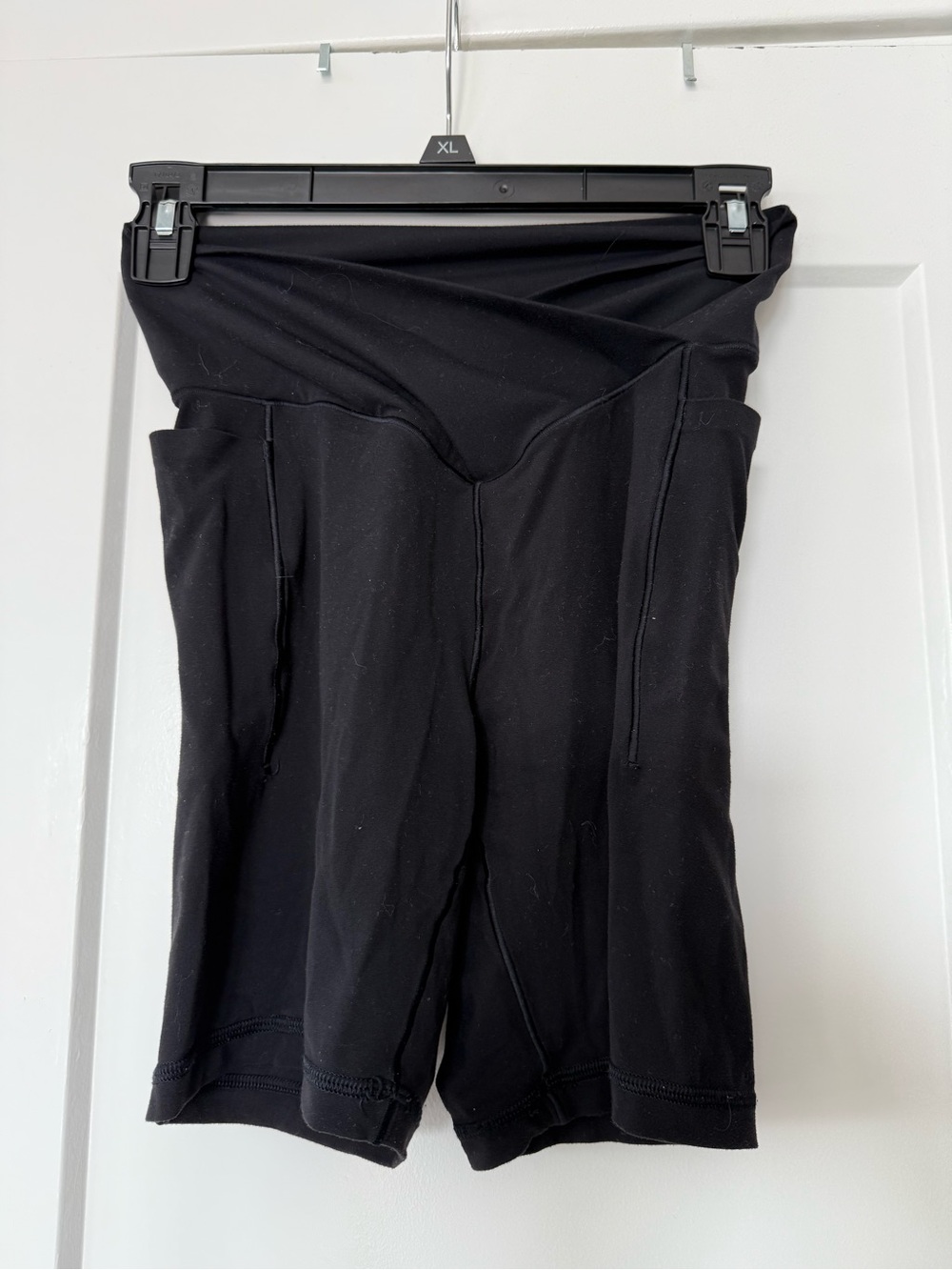 aerie Black High-Waist Bike Shorts